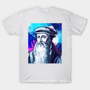 John Knox Snowy Portrait | John Knox Artwork 13 T-Shirt